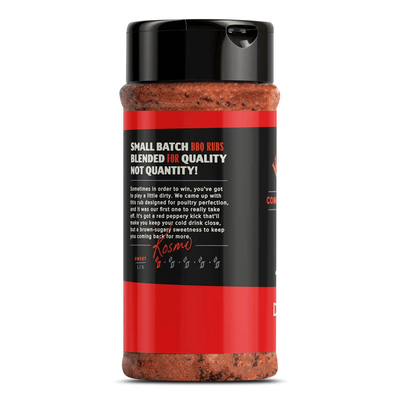 KOSMOS Q BBQ RUB - DIRTY BIRD - Humphreys Smokers