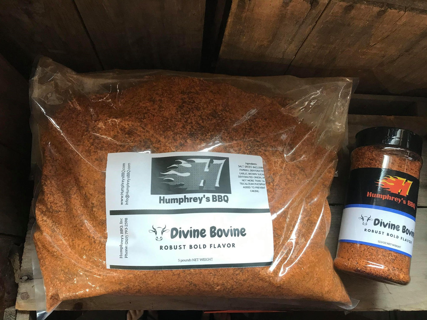 Humphrey's Rub - Divine Bovine