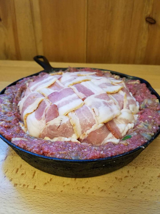 Stuffed Meatloaf Pie