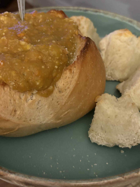 Acorn Squash Soup (With BBQ Crack!)