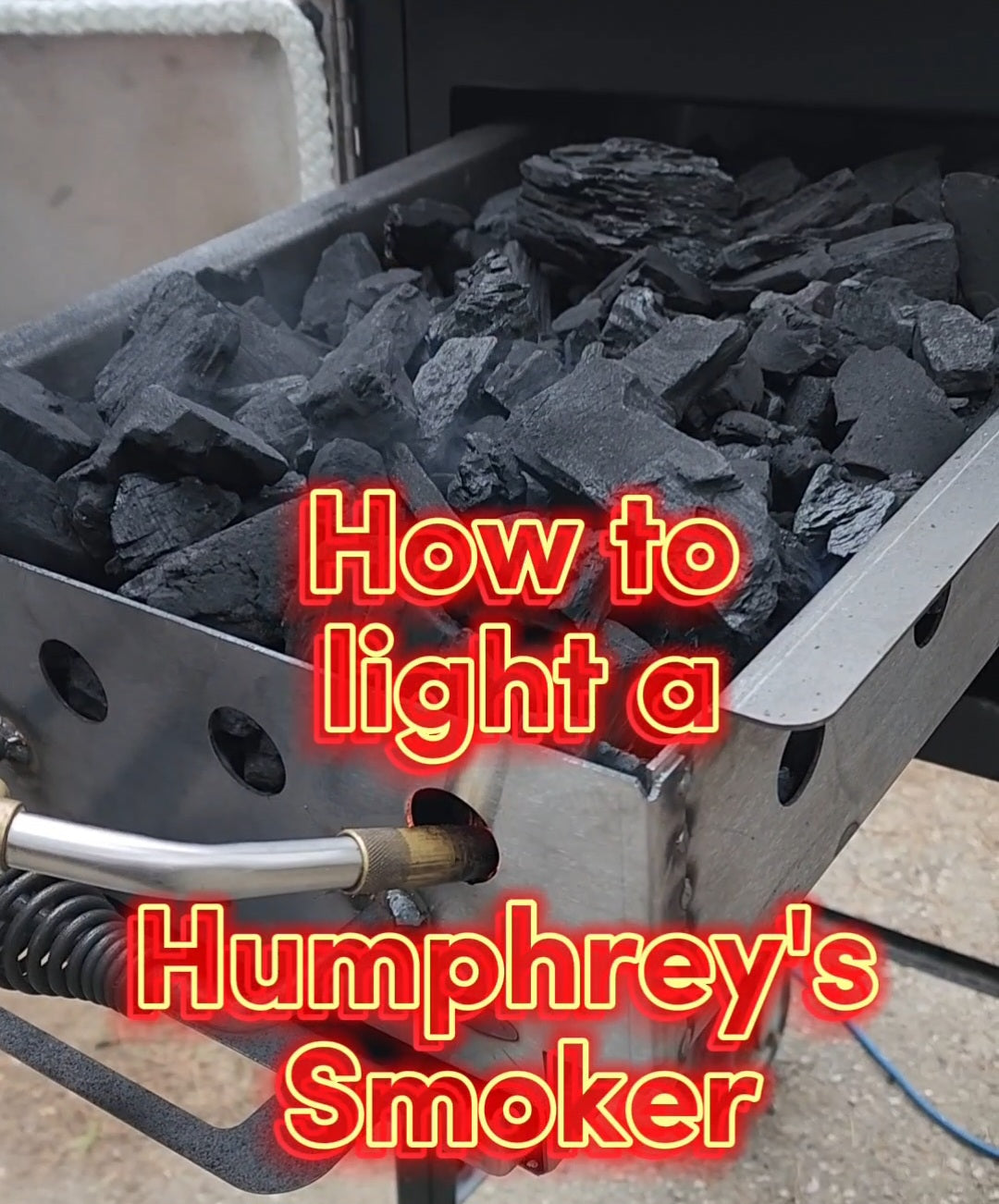 How to light your Humphrey's Smoker - method 1