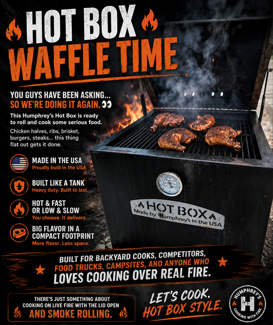 Black Hot Box Waffle - Raffle (May 2026)