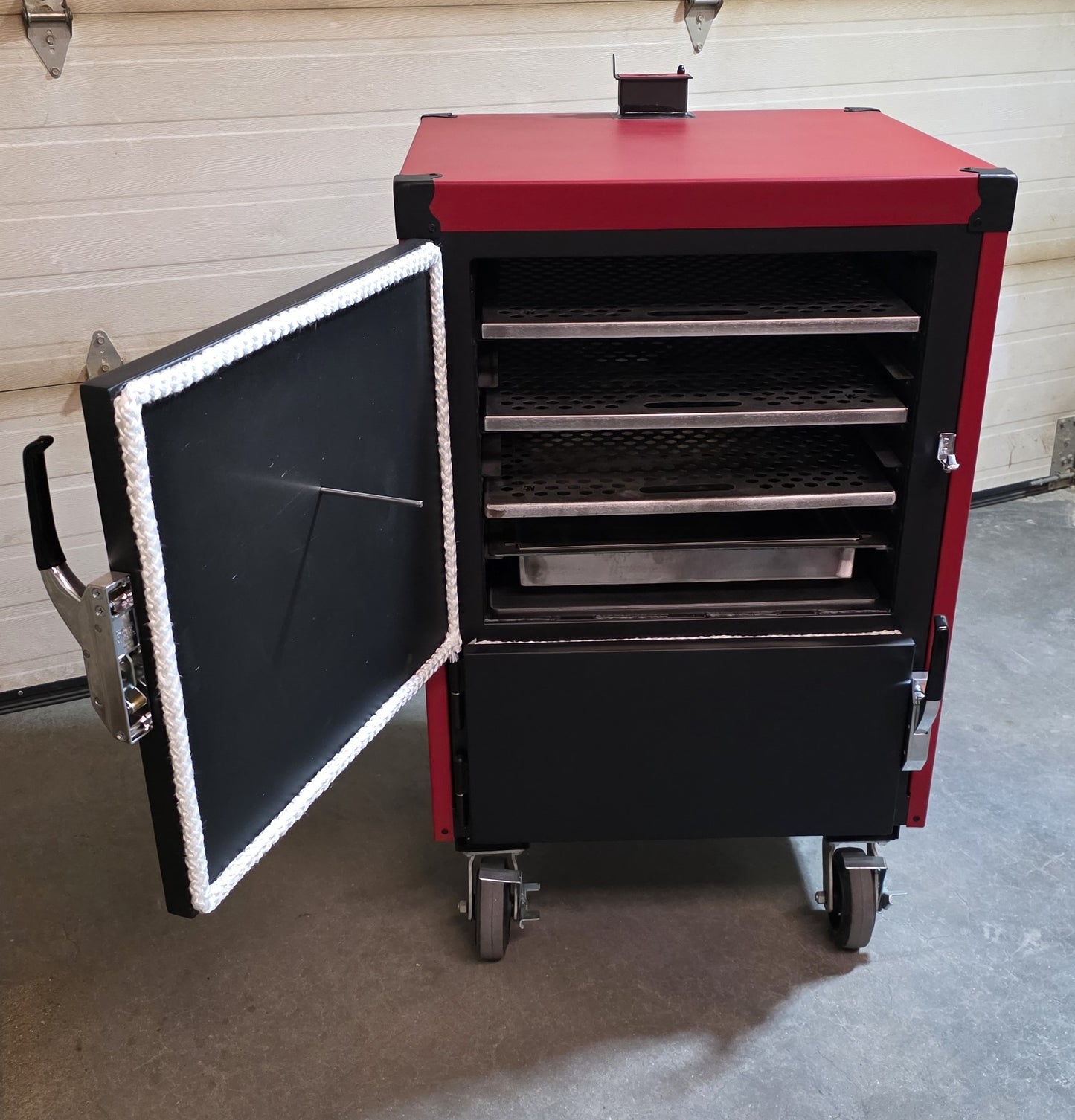 Textured Red Qube'd Box - GEN23 - Ready to Ship