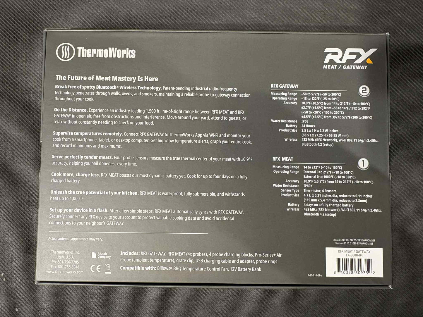 ThermoWorks RFX Gateway (Used once)