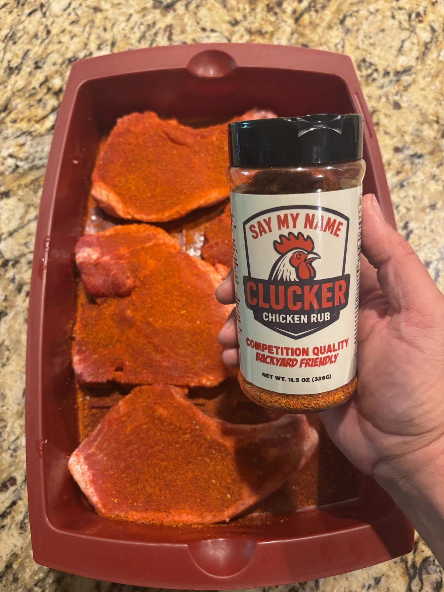 Say My Name Clucker Chicken Rub