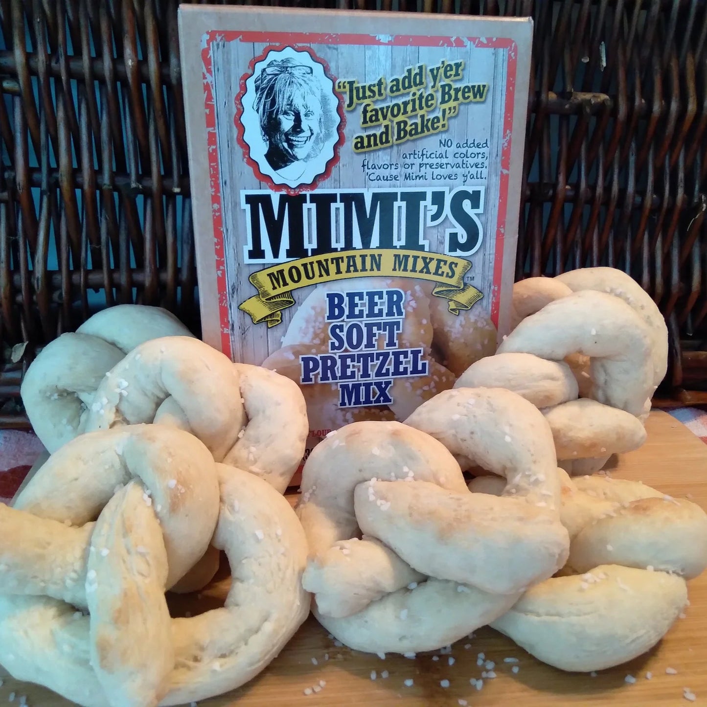 Mimi's Mountain Mixes: Beer Soft Pretzels Mix 13.5oz