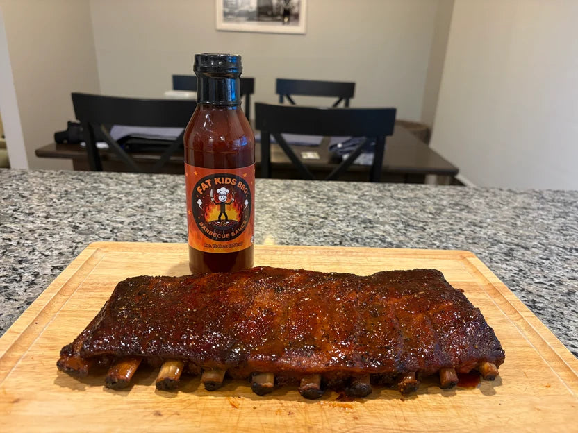 Fat Kids Sweet & Smokey BBQ Sauce 12 oz