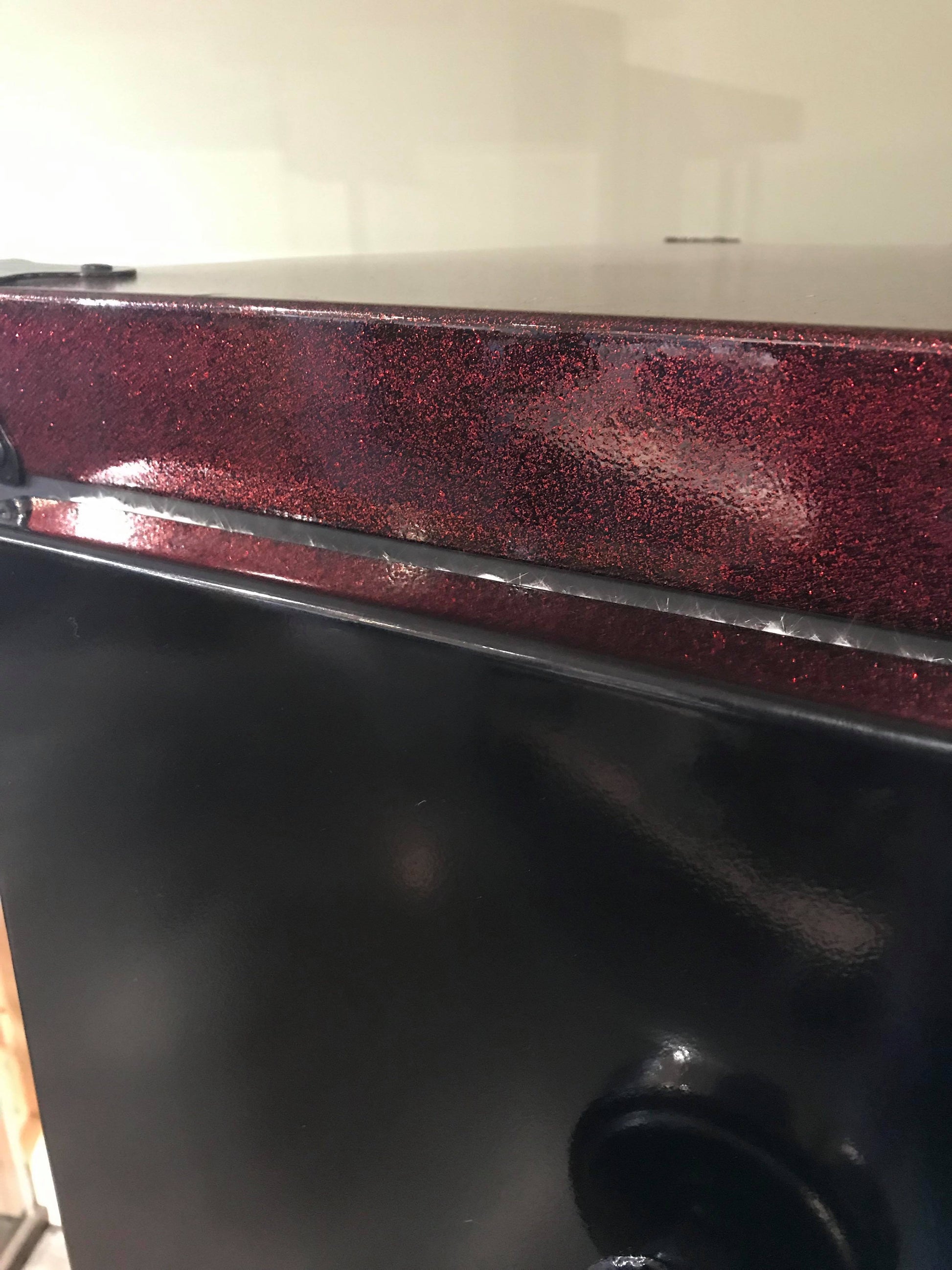Burgundy Sparkle Pint - Humphreys Smokers 