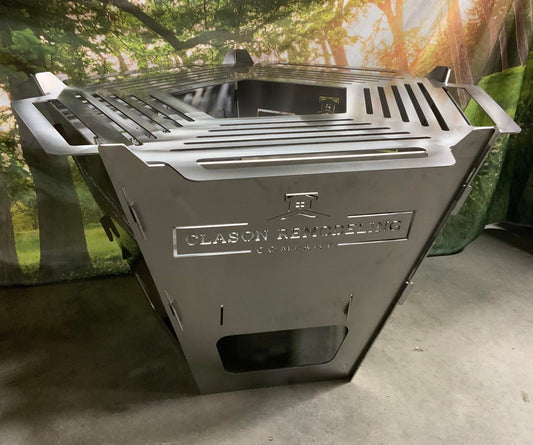 Pentagon - Knock Down - Fire Pit - Humphreys BBQ