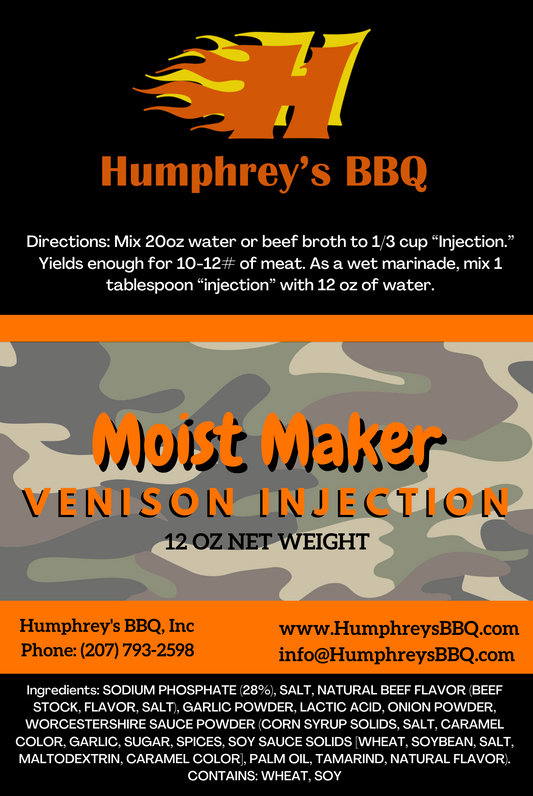 Humphrey's Moist Maker - Venison