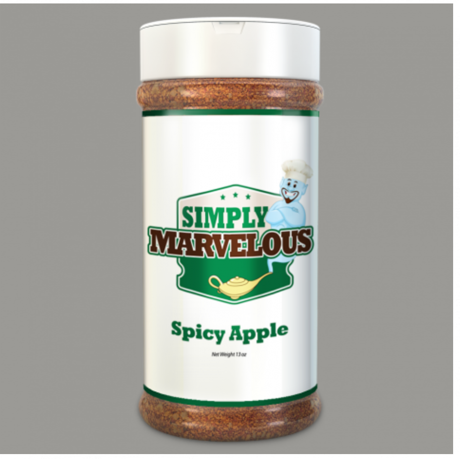 Simply Marvelous BBQ Rub Spicy Apply- 12.5oz - Humphreys Smokers 